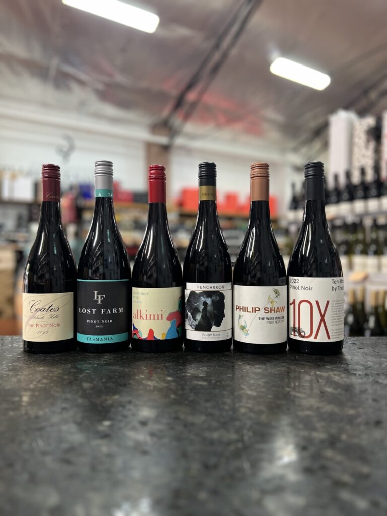 Autumn Cargo Pinot Noir Decanters by the Bay