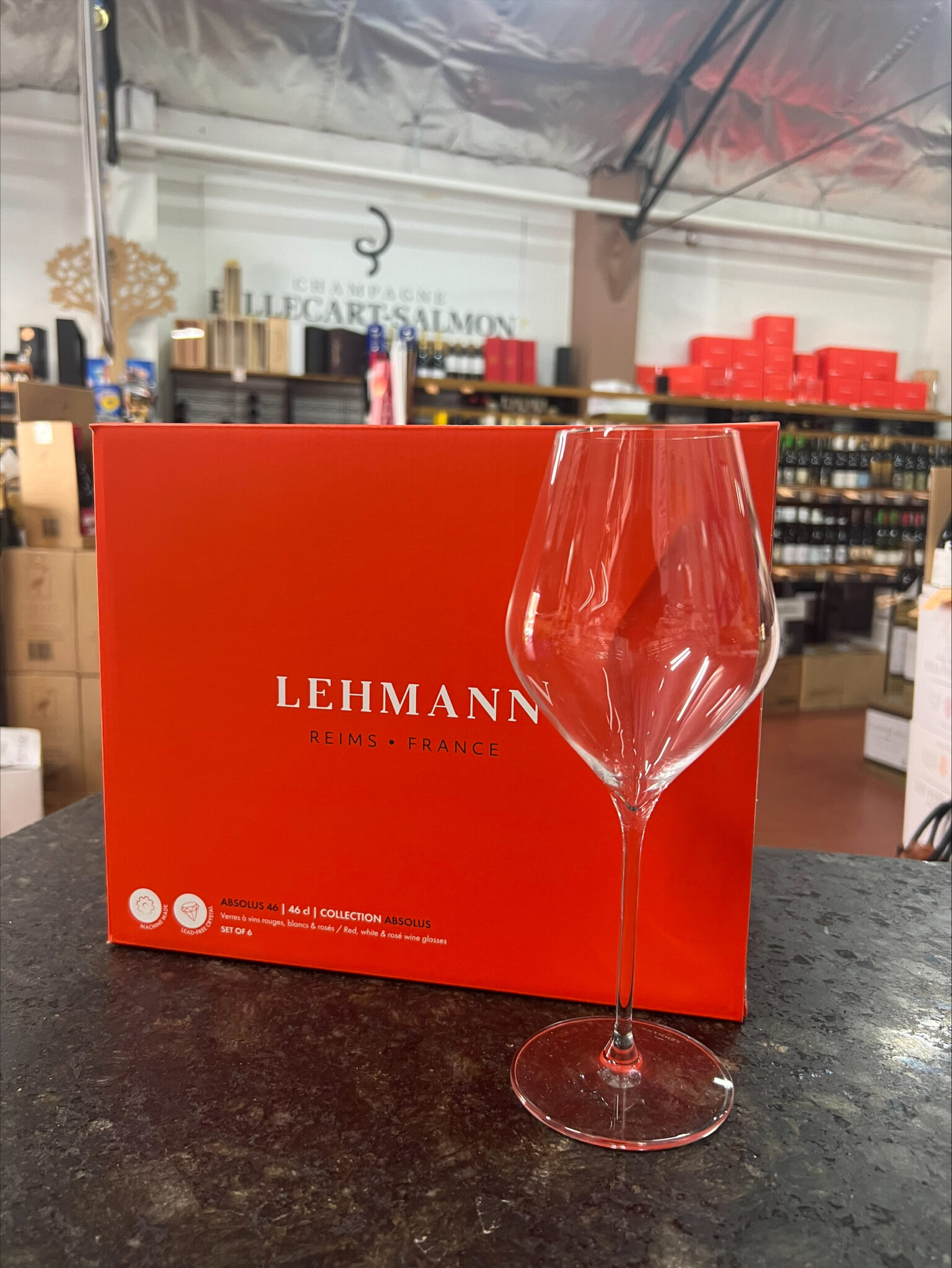 Lehmann Absolus Glass 6 Pack 460ml Decanters by the Bay